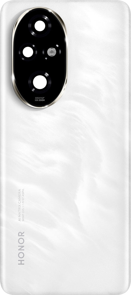 Battery Cover Honor 200 Pro, Silver (Moonlight White), Service Pack 0235AKNU