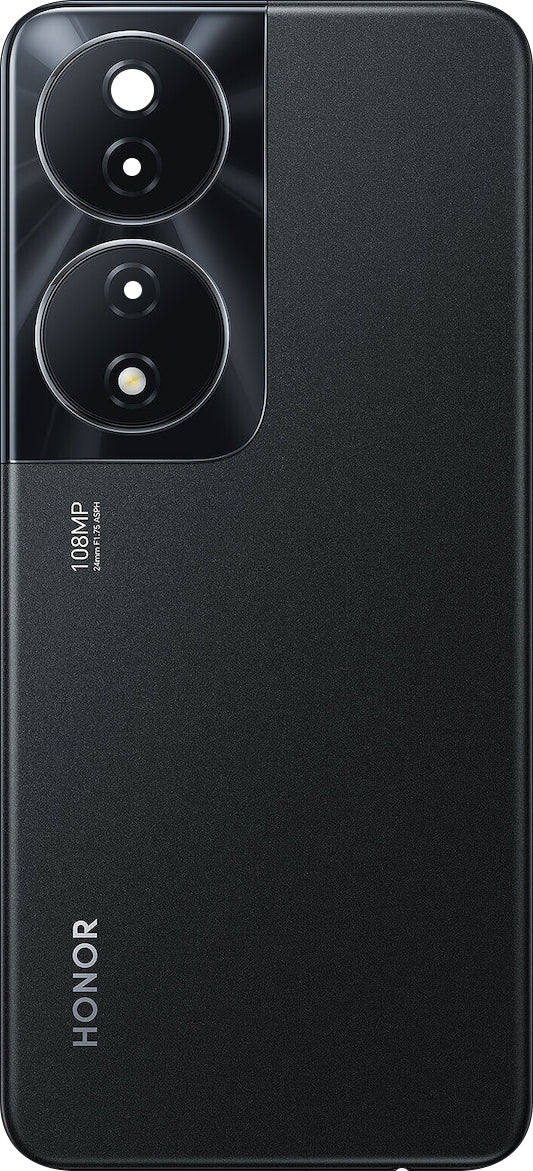Batterijdeksel Honor 90 Smart, Zwart (Midnight Black), Swap 0235AJRQ