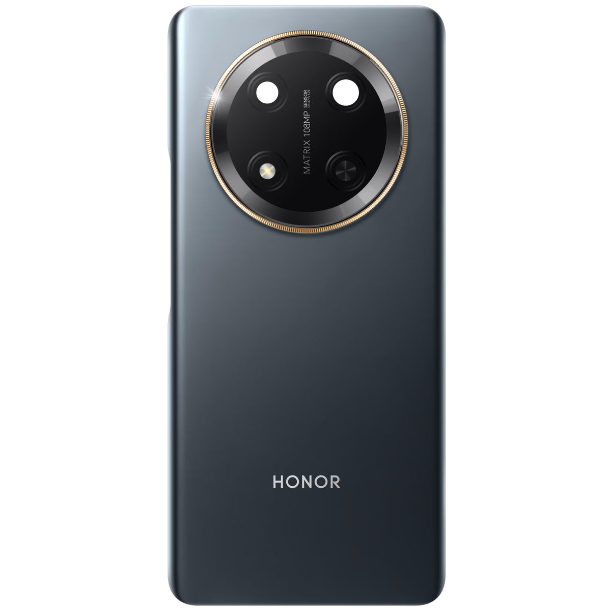 Accu Cover Honor Magic7 Lite, Zwart (Titanium Black), Service Pack 0235AMMS