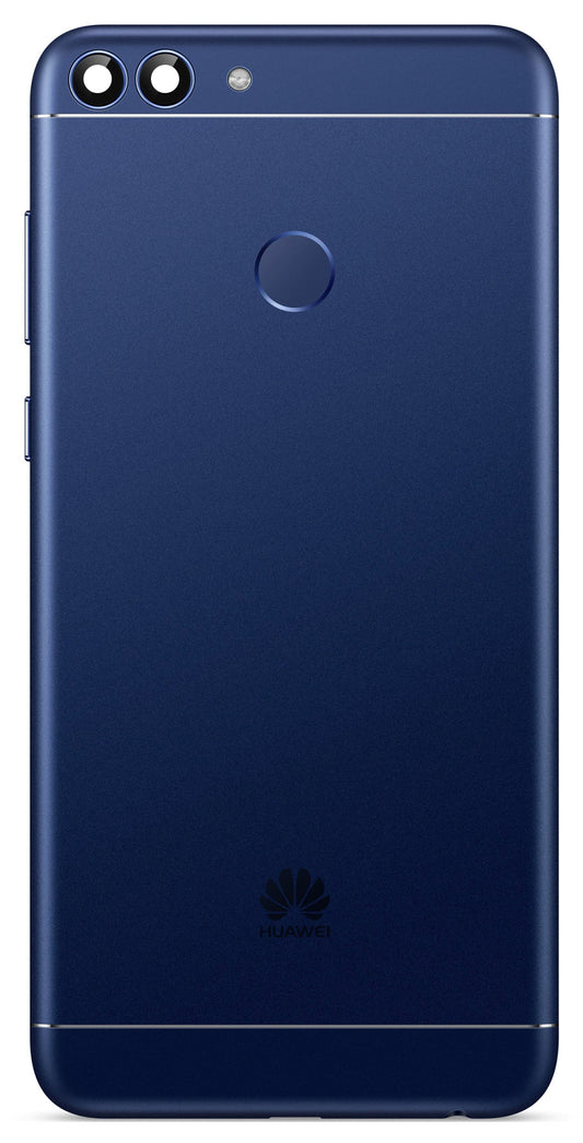 Batterij Batterijdeksel Huawei P smart (2017), Blauw, Service Pack 02351TED