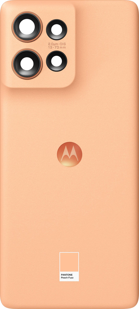 Batterijdeksel Motorola Edge 50, Roze (Peach Fuzz), Service Pack 5S58C24927