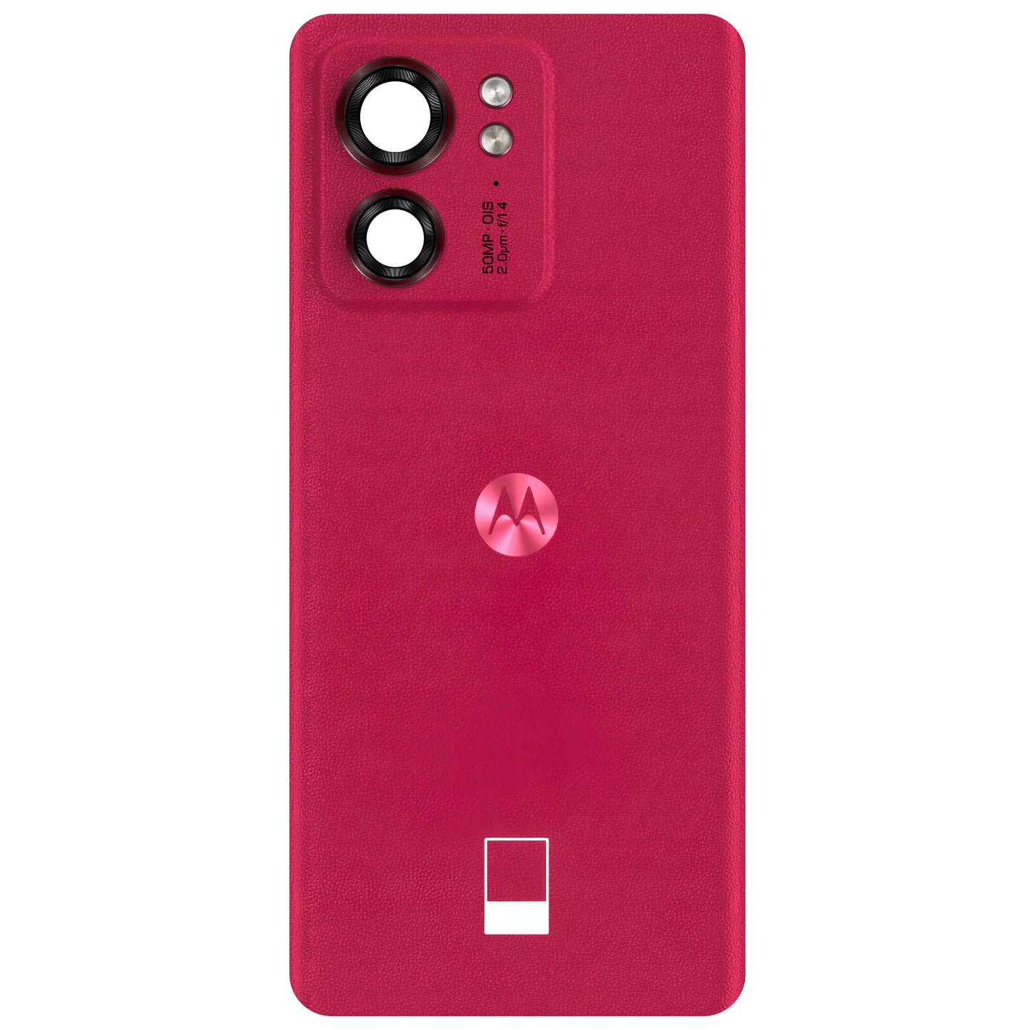 Batterijdeksel Motorola Edge 40, Rood (Viva Magenta), Service Pack 5S58C22715