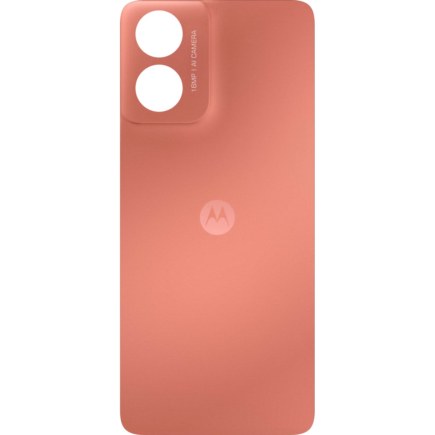 Batterijklep Motorola Moto G04, Oranje (Sunrise Orange), Service Pack 5S58C23913