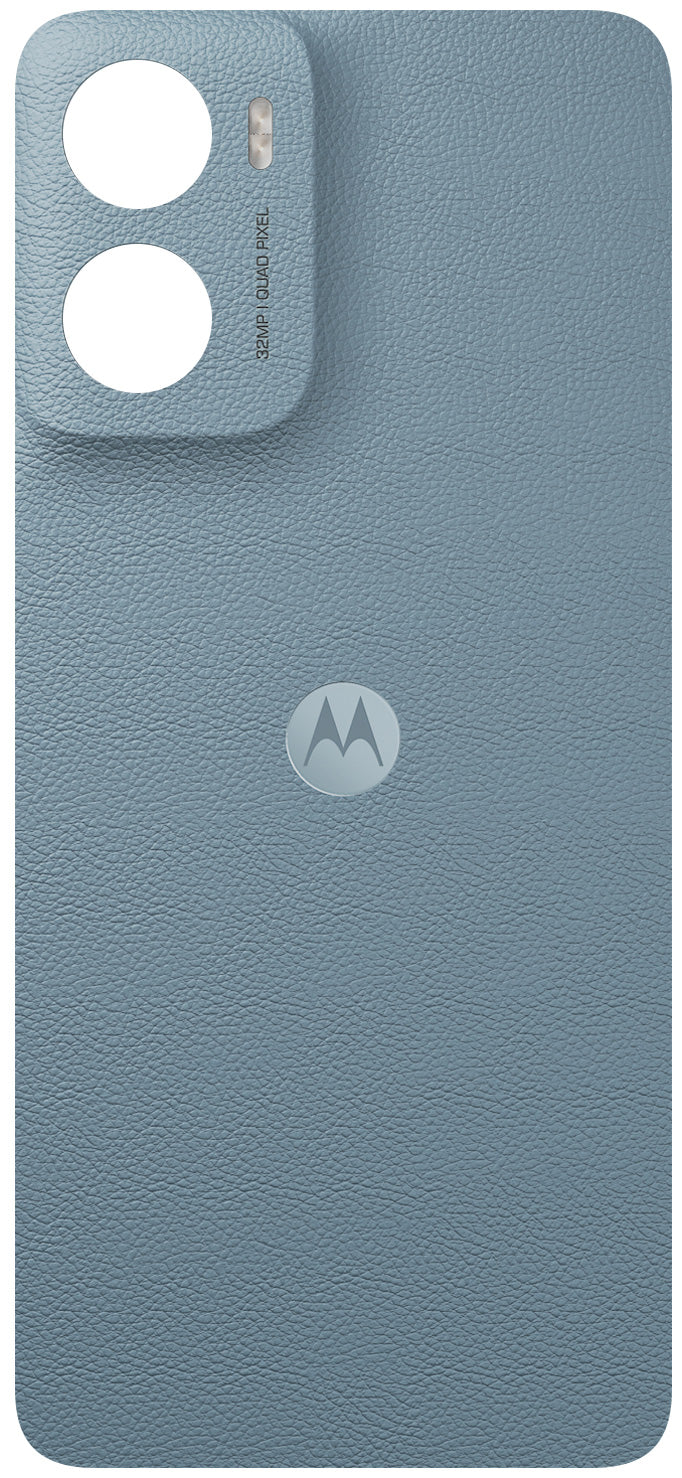 Batterijklep Motorola Moto E15 / G05, Blauw (Misty Blue), Service Pack 5S58C29559