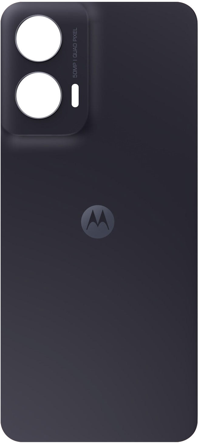 Batterijdeksel Motorola Moto G35, Zwart (Midnight Black), Service Pack 5S58C28884TD