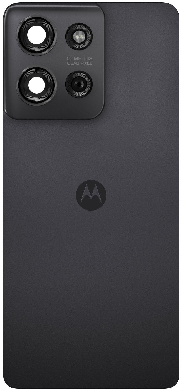 Batterijklep Motorola Moto G75, Grijs (Charcoal Gray), Service Pack 5S58C28957