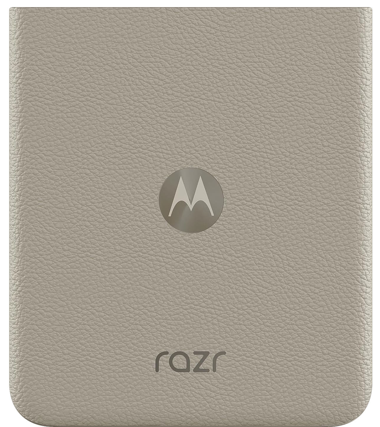 Batterijdeksel Motorola Razr 2024 / Razr 50, Crème (Pompoensteen), Service Pack SL98E12657