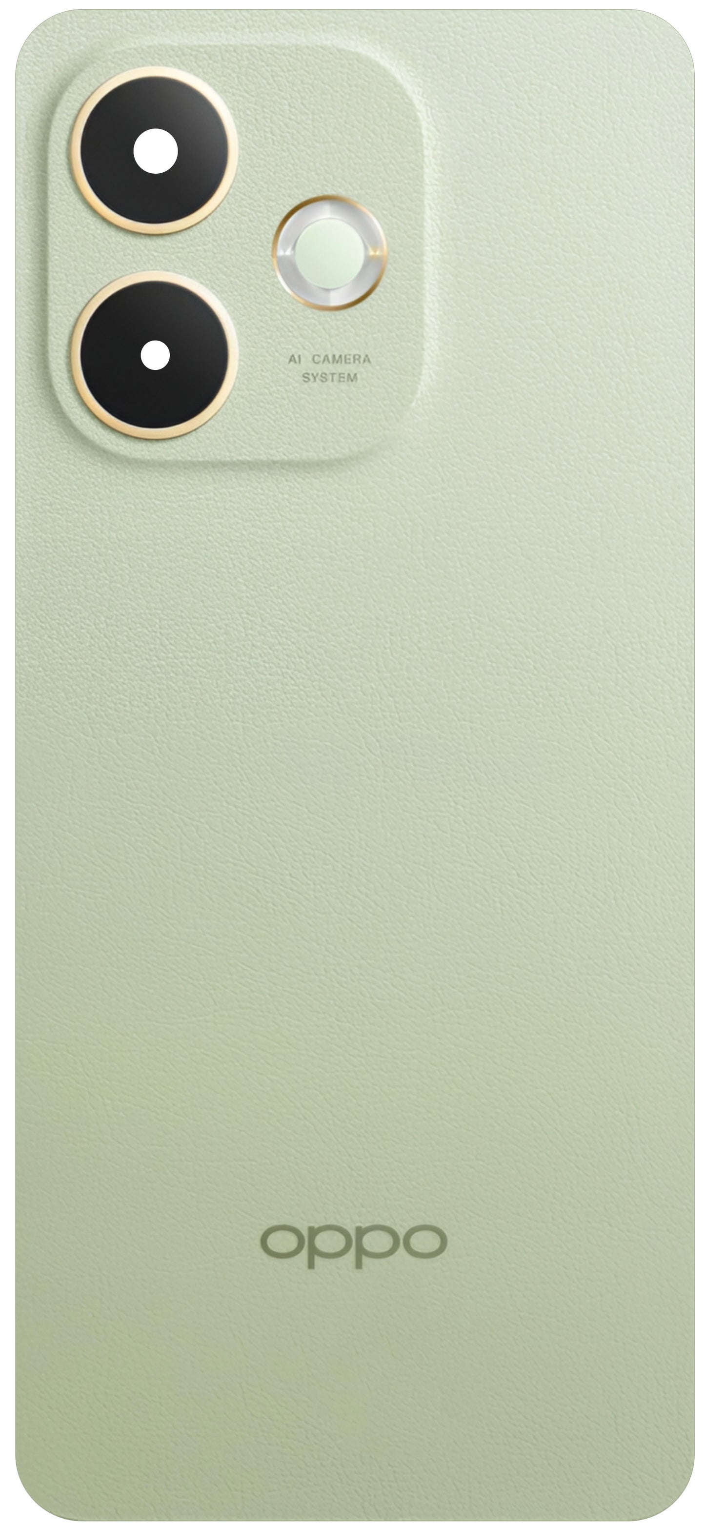 Batterijdeksel Oppo A5 Pro, Groen (Olive Green), Service Pack 621033000561