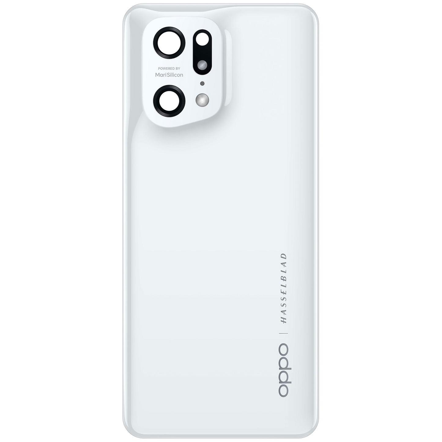 Batterijdeksel Oppo Find X5 Pro, Wit (Keramisch Wit), Swap 4150008