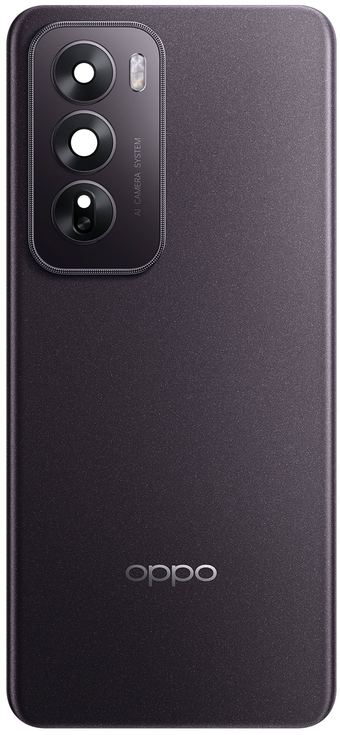 Batterijdeksel Oppo Reno12, Zwart (Matte Brown), Service Pack 621033000315