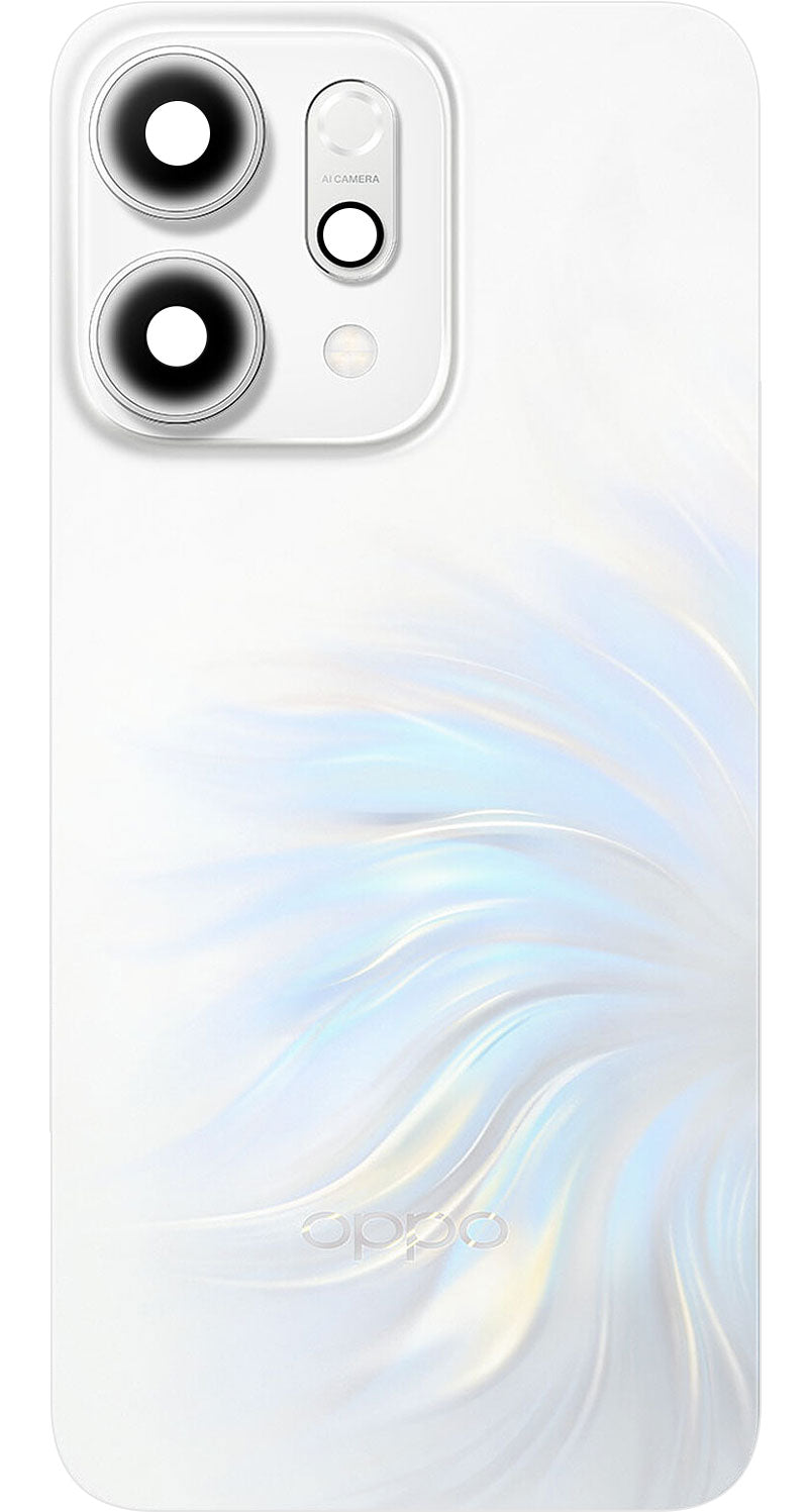 Batterijdeksel Oppo Reno14, Wit (Opal White), Service Pack 621033000691