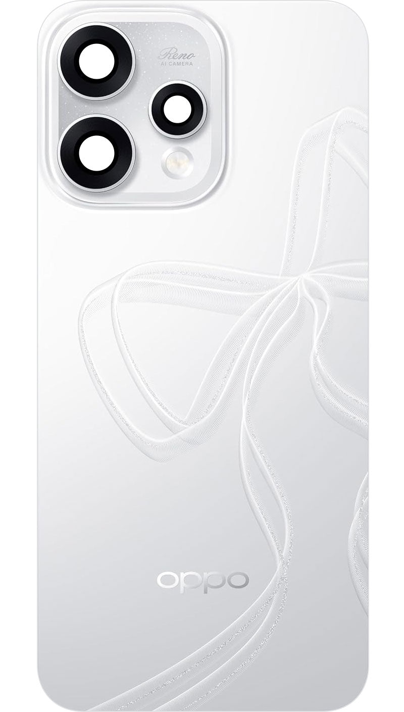 Batterijdeksel Oppo Reno15, Wit (Aurora White), Service Pack 621033000908