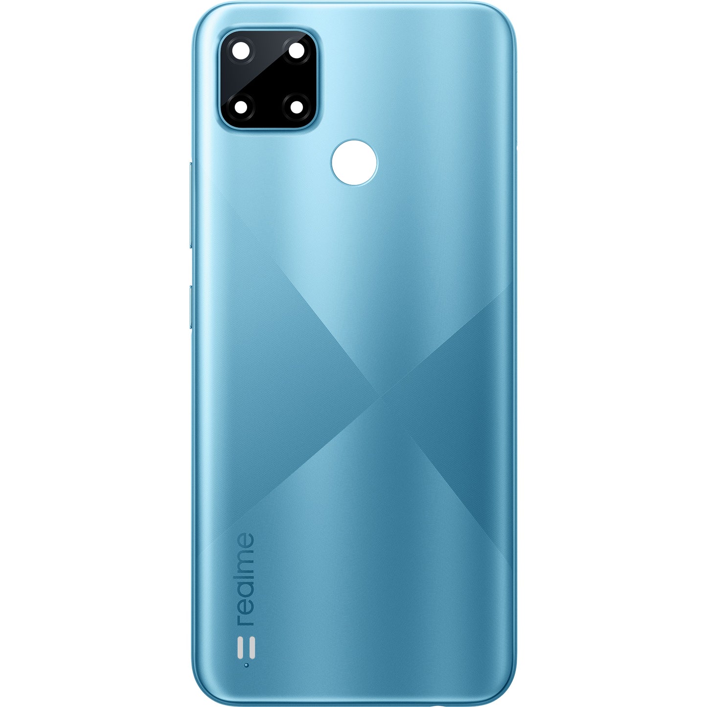 Batterijdeksel Realme C21Y, Kruisblauw, Service Pack 4908782