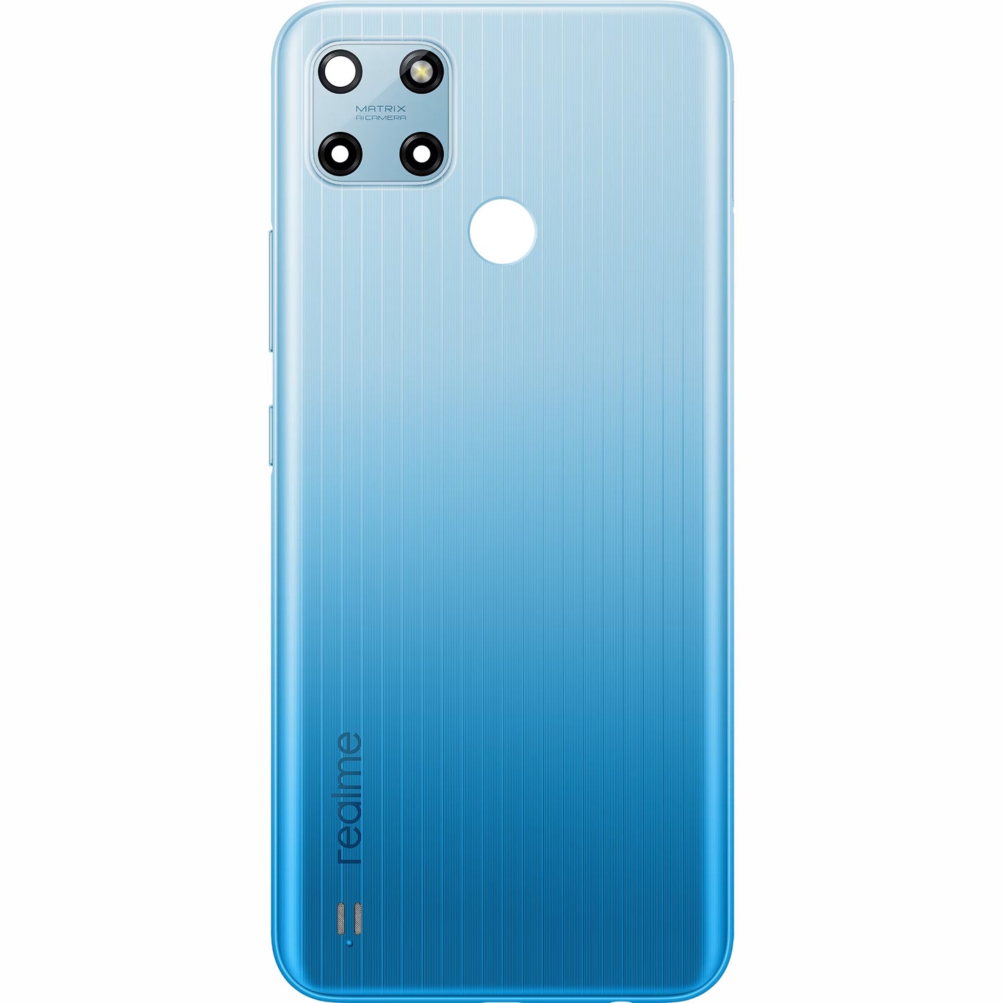Batterijklep Realme C25Y, Blauw (Glacier Blue), Service Pack 4909037