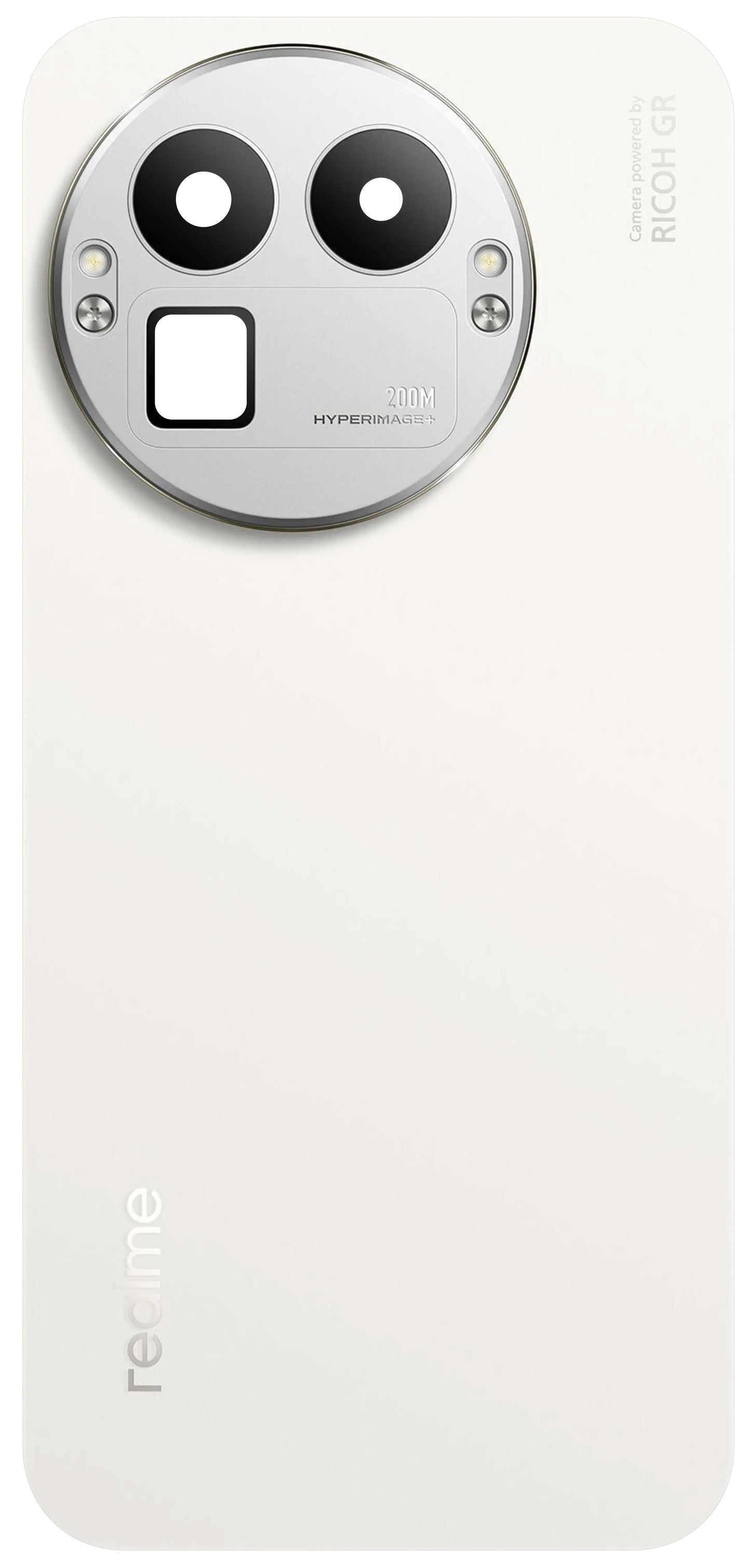 Batterijdeksel Realme GT 8 Pro, Wit (Diary White), Service Pack 621033000791