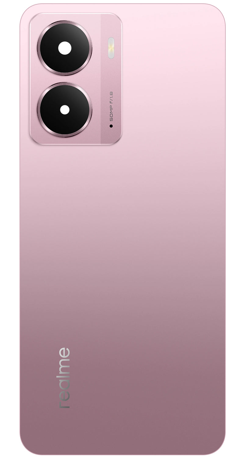 Batterijdeksel Realme P3, Roze (Nebula Pink), Service Pack 621033000529