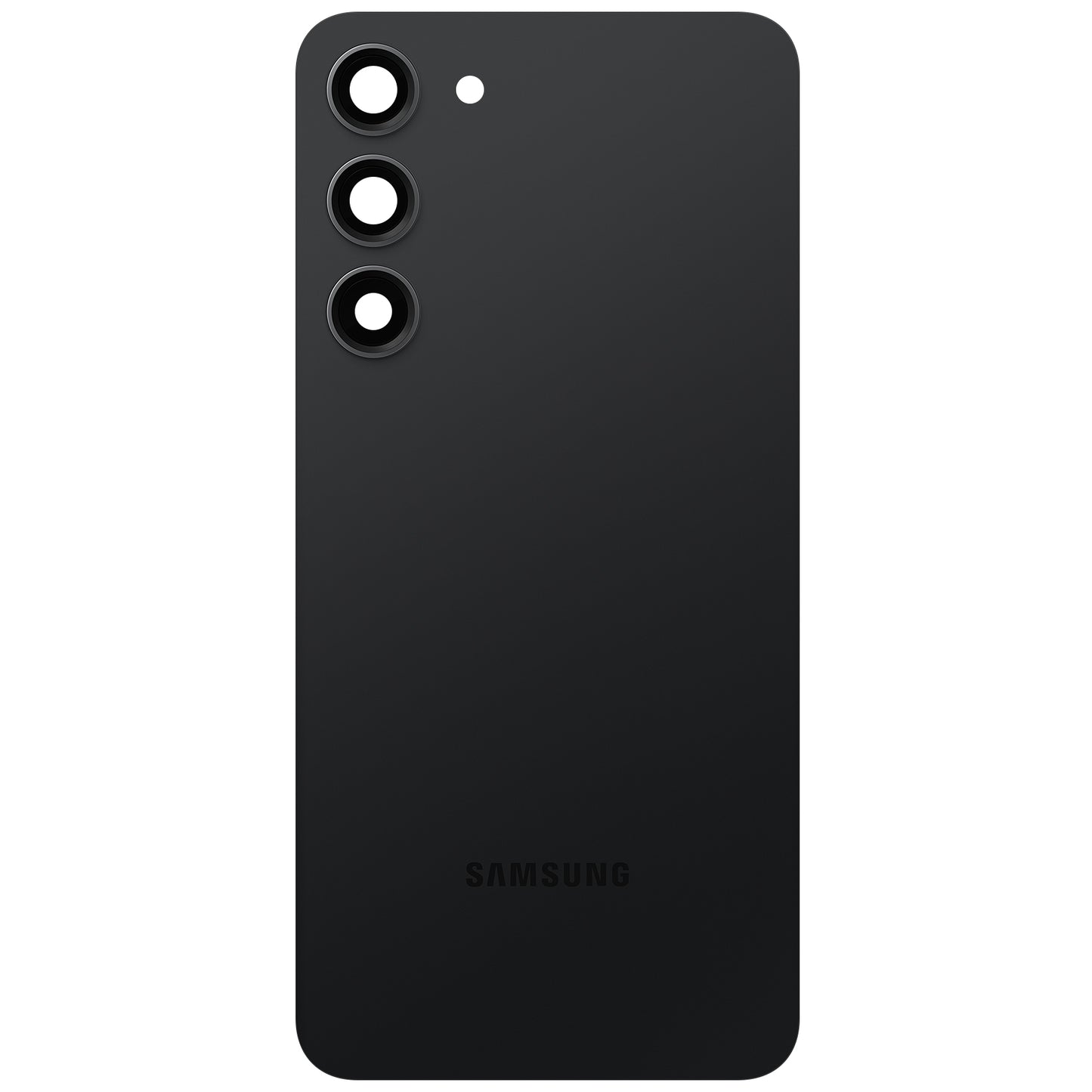 Batterijdeksel Samsung Galaxy S23+ S916, Zwart (Phantom Black), Service Pack GH82-30388A