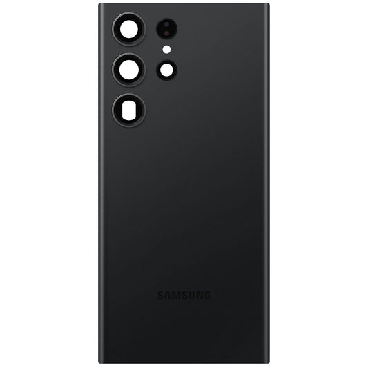 Batterijdeksel Samsung Galaxy S23 Ultra S918, Zwart (Phantom Black), Service Pack GH82-30400A