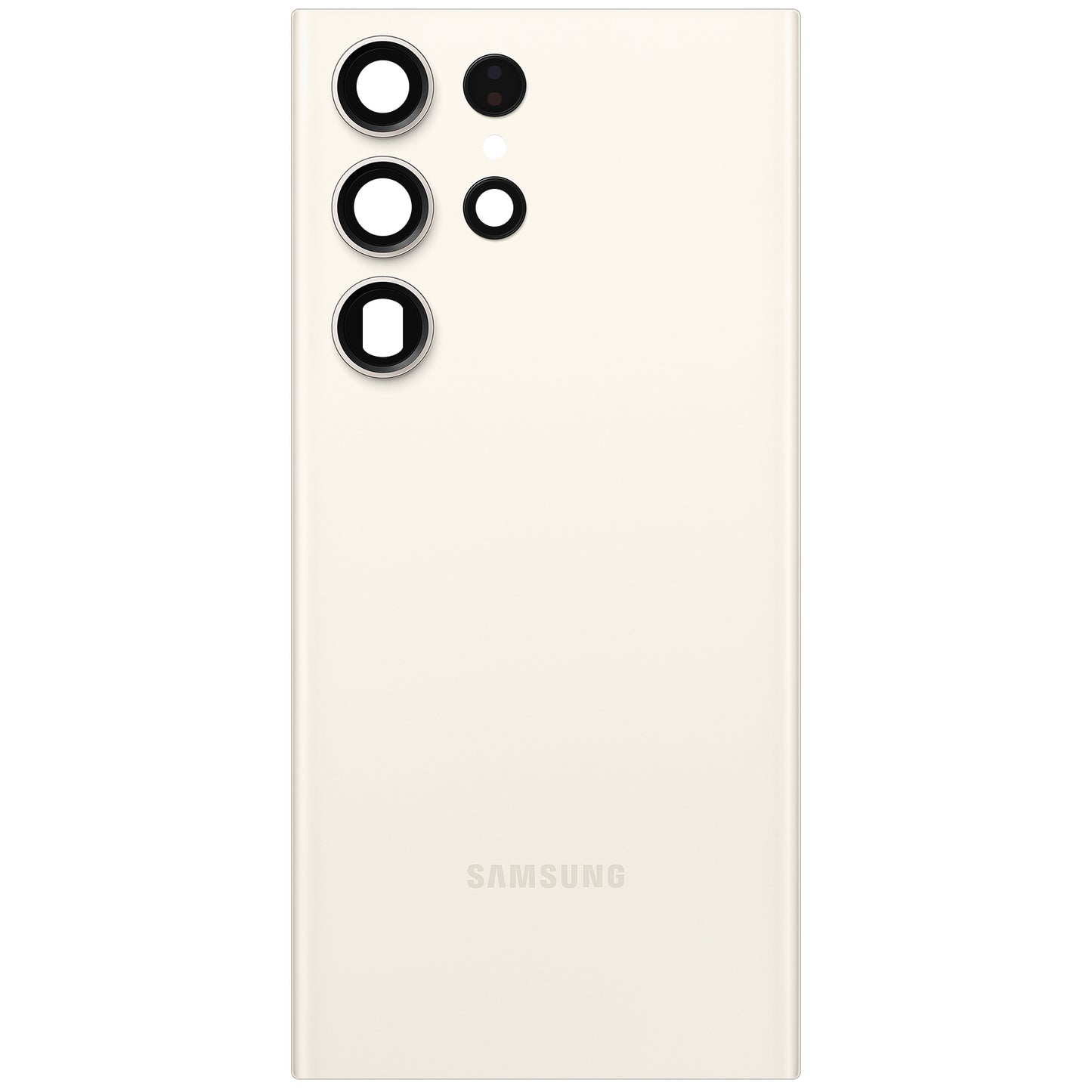 Batterijdeksel Samsung Galaxy S23 Ultra S918, Crème, Service Pack GH82-30400B