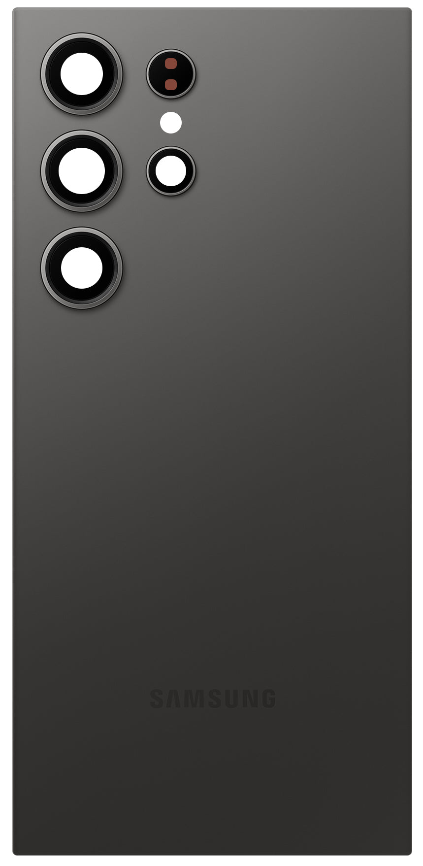 Batterijdeksel Samsung Galaxy S24 Ultra S928, Zwart (Titanium Black), Service Pack GH82-33349B