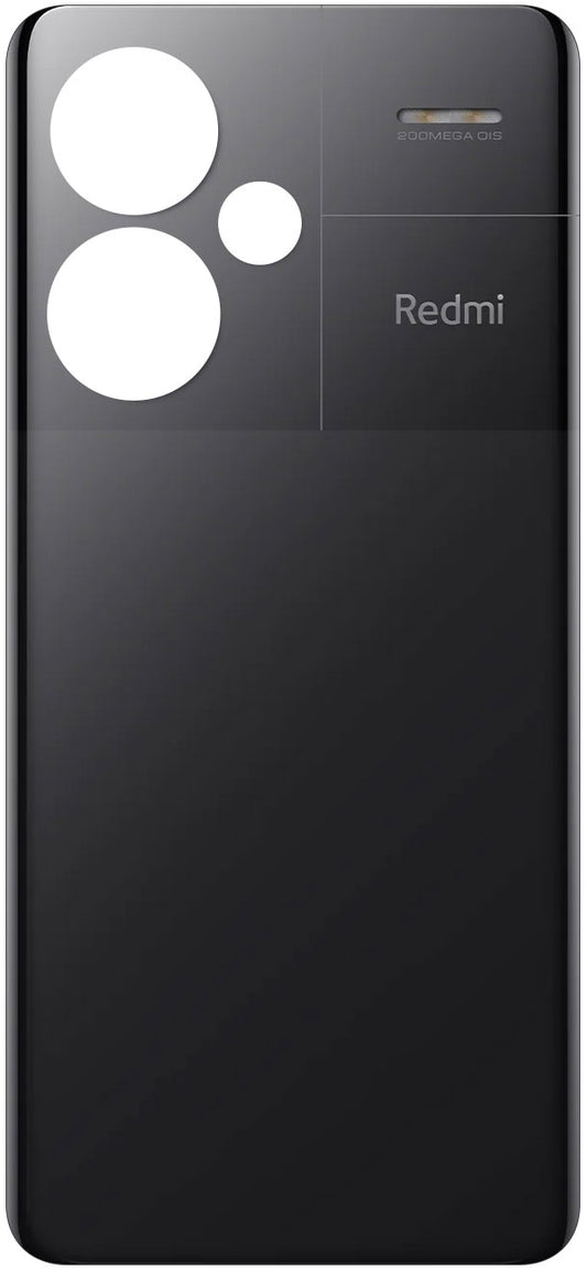 Xiaomi Redmi Note 13 Pro+ Battery Cover, Black (Midnight Black), Service Pack