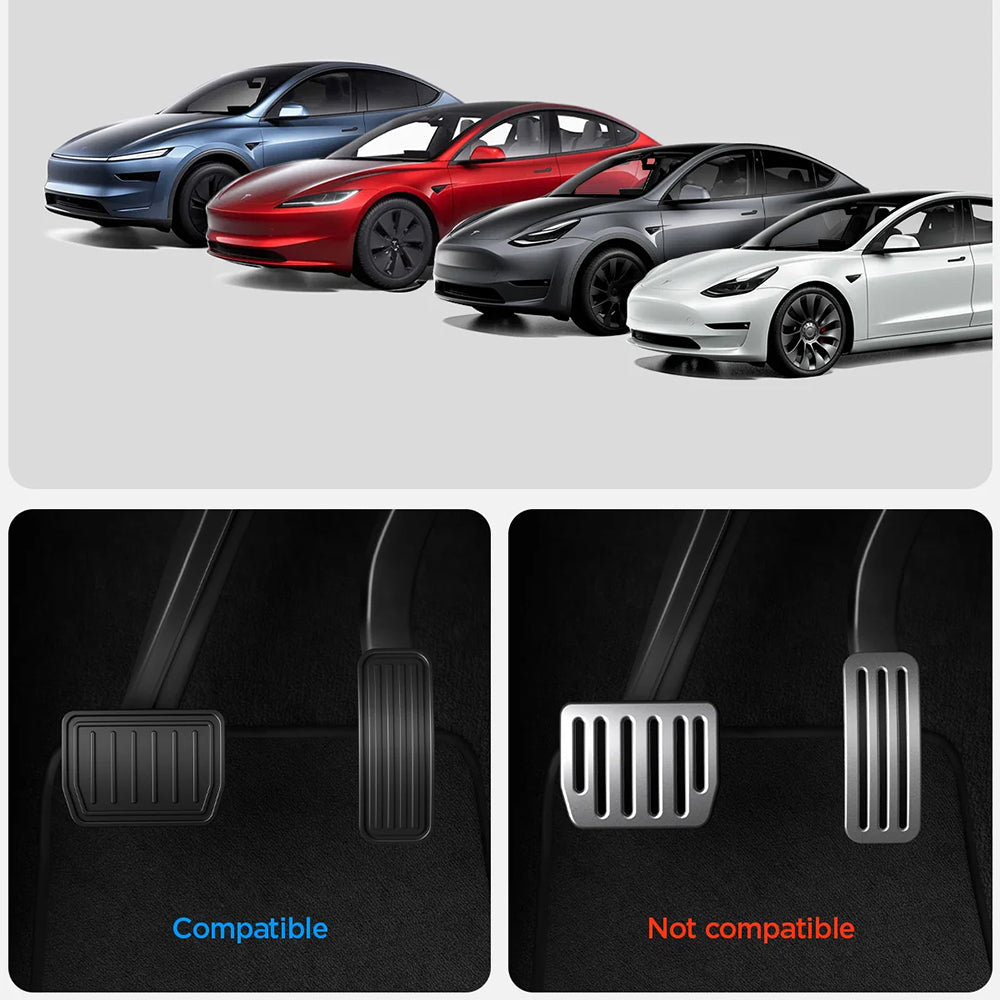 Spigen Stuttgart Auto Pedaalhoezen TO200 voor Tesla Y / 3 ACP04510