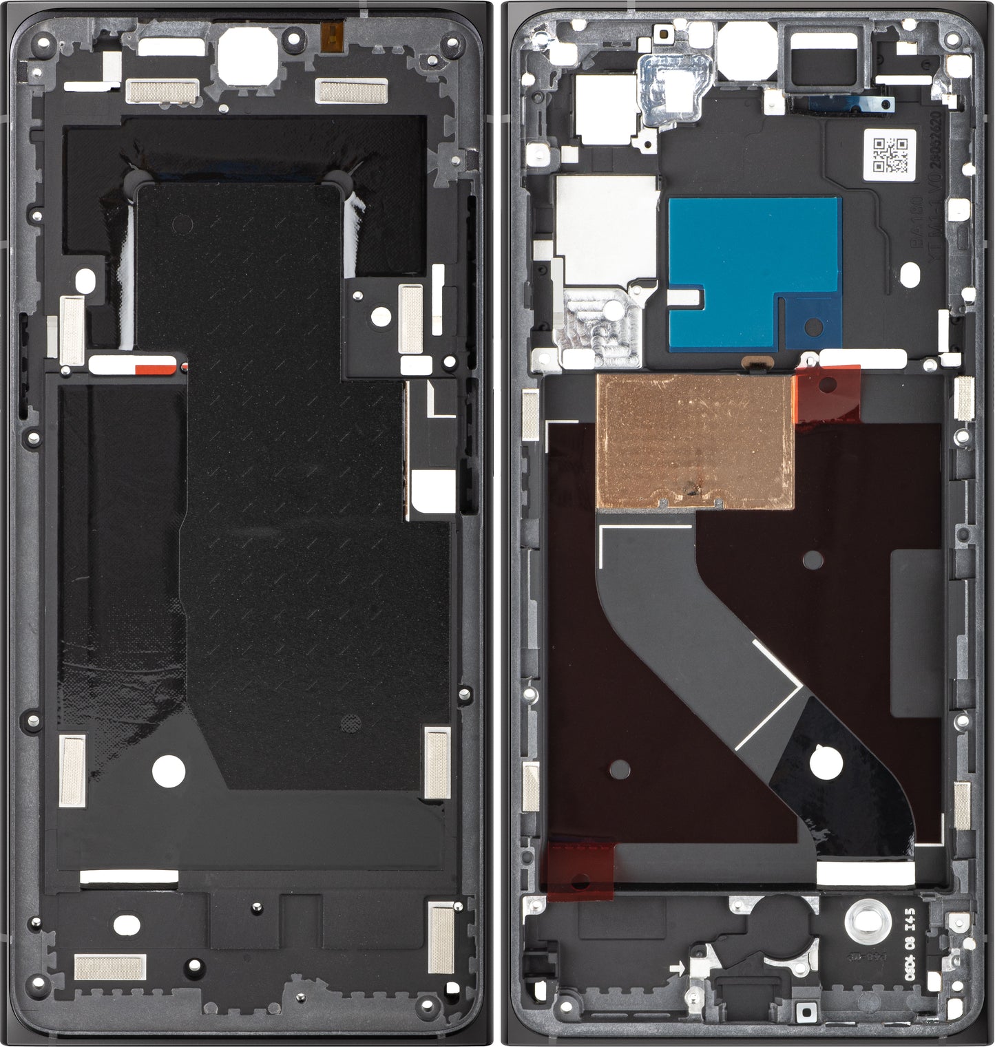 Middenbehuizing HMD Skyline, Zwart (Twisted Black), Service Pack HQ25201007GW0