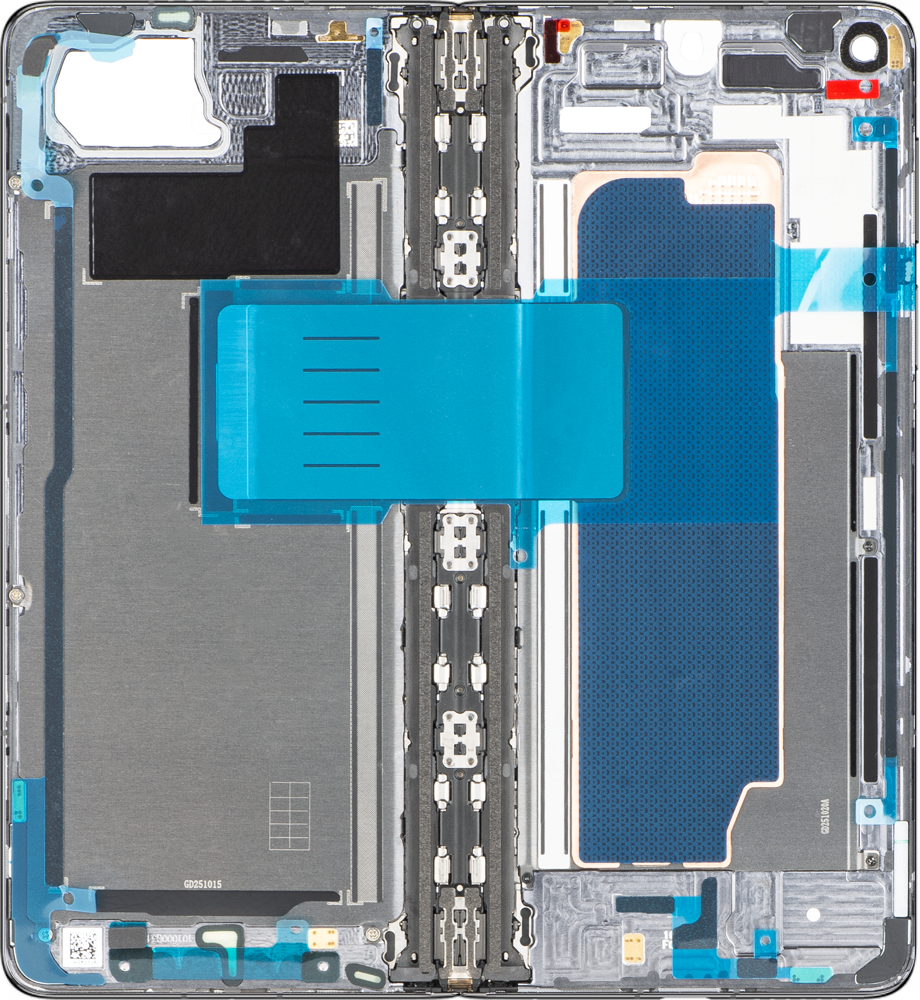 Middenbehuizing Huawei Mate X7, Grijs, Service Pack 02357JUH