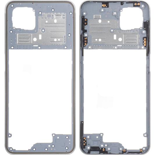 Middenbehuizing Oppo A92, Wit
