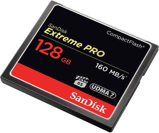CompactFlash Geheugenkaart SanDisk Extreme Pro, 128Gb, UDMA 7 SDCFXPS-128G-X46