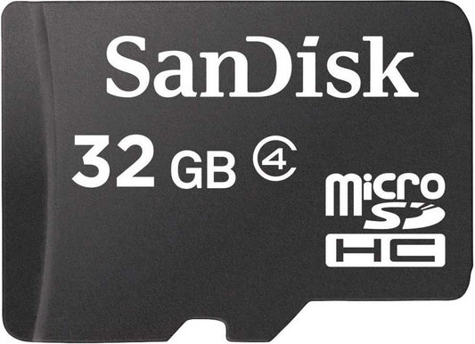 SanDisk microSDHC-geheugenkaart, 32Gb, Klasse 4 SDSDQM-032G-B35