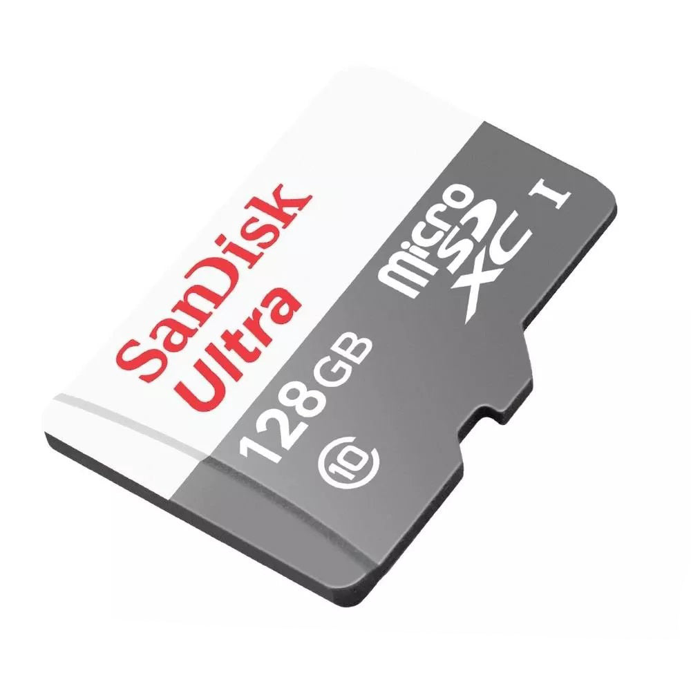 SanDisk Ultra microSDXC Geheugenkaart, 128Gb, Klasse 10 SDSQUNR-128G-GN6MN