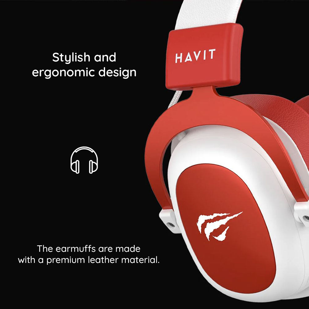 Gaming Headset 3.5mm HAVIT H2002D, 2m, Groen