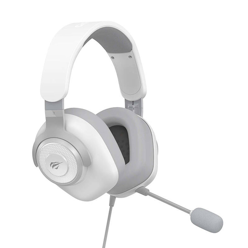 Gaming Headset 3.5mm HAVIT H2230d, 1.8m, Wit