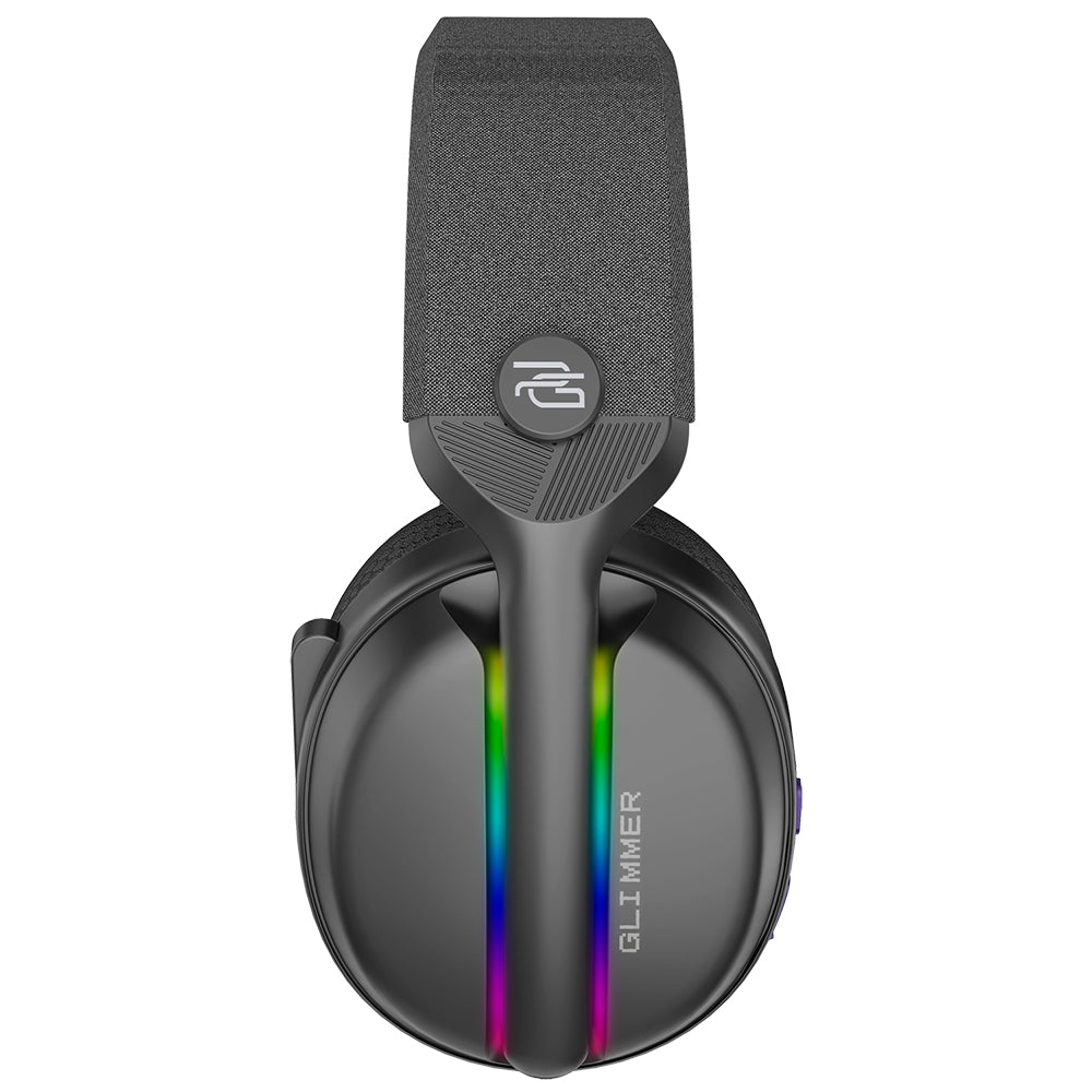 Gaming Headset Wireless Proove Glimmer, RGB, BT / Wi-Fi / Bedraad, Zwart Paars WHGL00022016