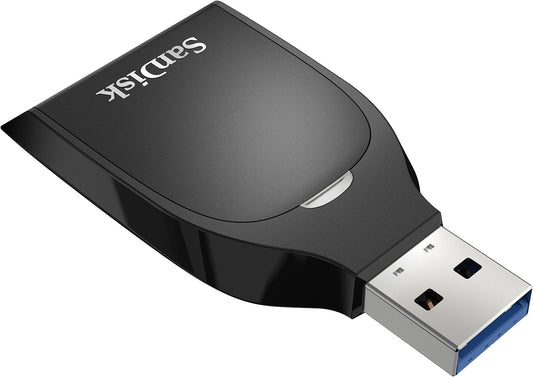SanDisk USB 3.0 Kaartlezer, SD, Zwart SDDR-C531-GNANN