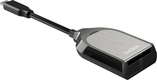 SanDisk Extreme PRO USB-C-kaartlezer, SD, grijs SDDR-409-G46