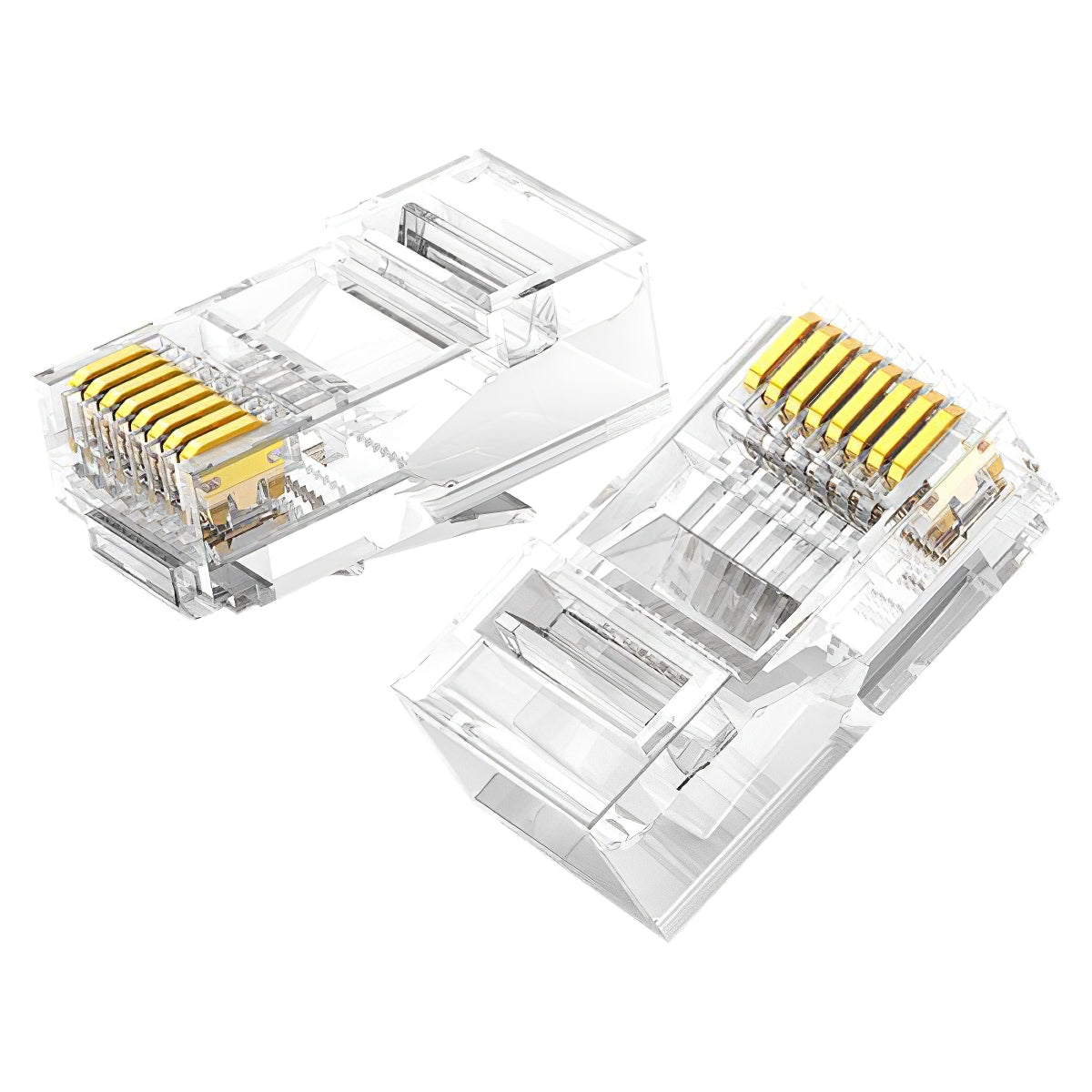 Netwerkconnector UGREEN NW120, RJ45, Cat6, Set 100 stuks