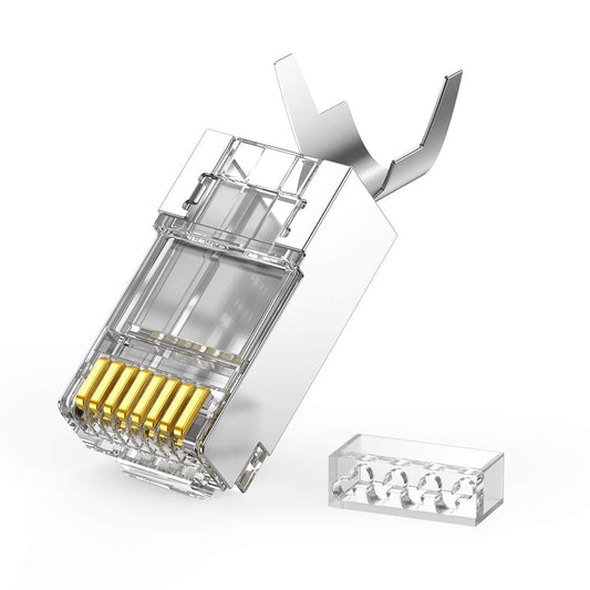 UGREEN NW123 Netwerkconnector, RJ45, Cat6A/7, Set van 10 stuks