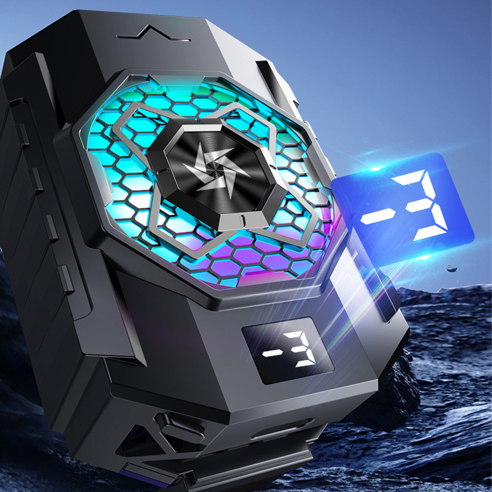 Gaming Telefoon Koeler Techsuit SL31, Zwart