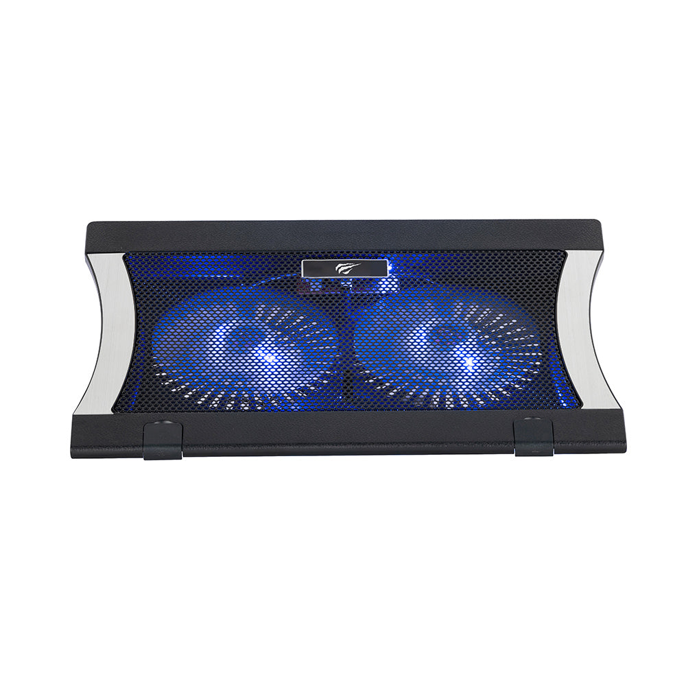 Cooler HAVIT F2051 voor Laptop 9inch - 17inch, Zwart