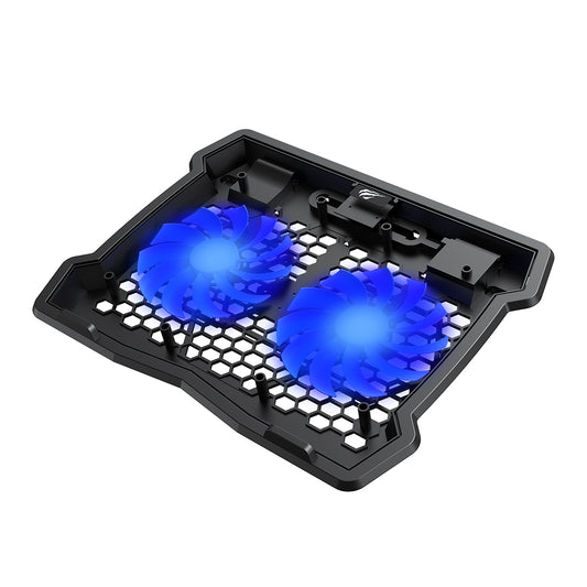 Cooler HAVIT F2075 voor Laptop 10inch - 15.6inch, Zwart