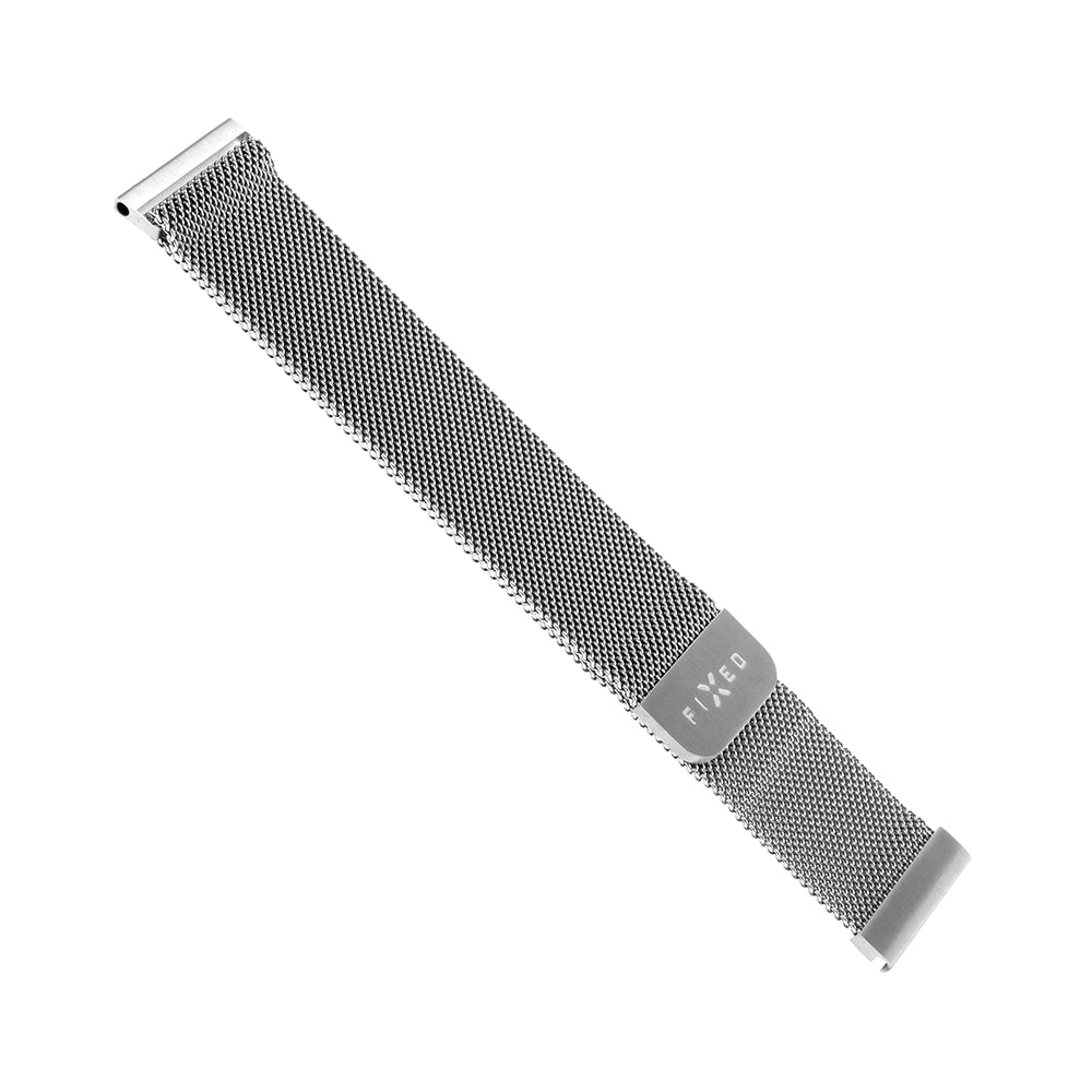 Fixed Mesh band voor Huawei Watch / Xiaomi Watch Series, 22mm, Zilverkleurig