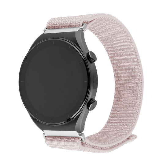Fixed Nylon Sporty Band voor Huawei Watch / Xiaomi Watch Series, 22mm, Rosé Goud