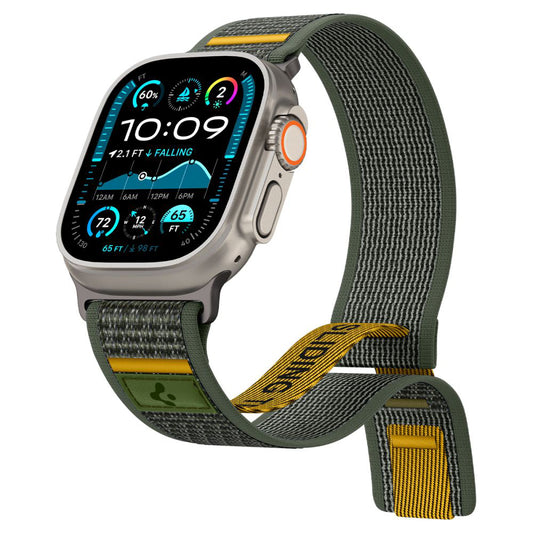 Spigen Athlex Air Strap for Apple Watch 49mm / 46mm / 45mm / 44mm Series, Green