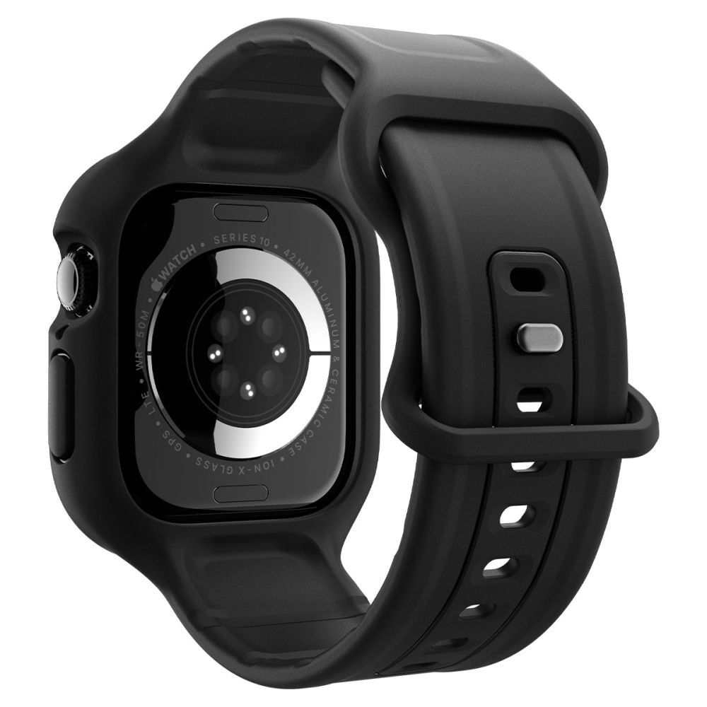 Spigen Caseology Vault Pro band voor Apple Watch Series 10 / 11 46mm, Mat Zwart