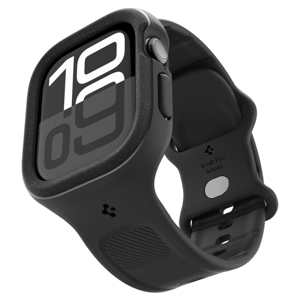 Spigen Caseology Vault Pro band voor Apple Watch Series 10 / 11 46mm, Mat Zwart