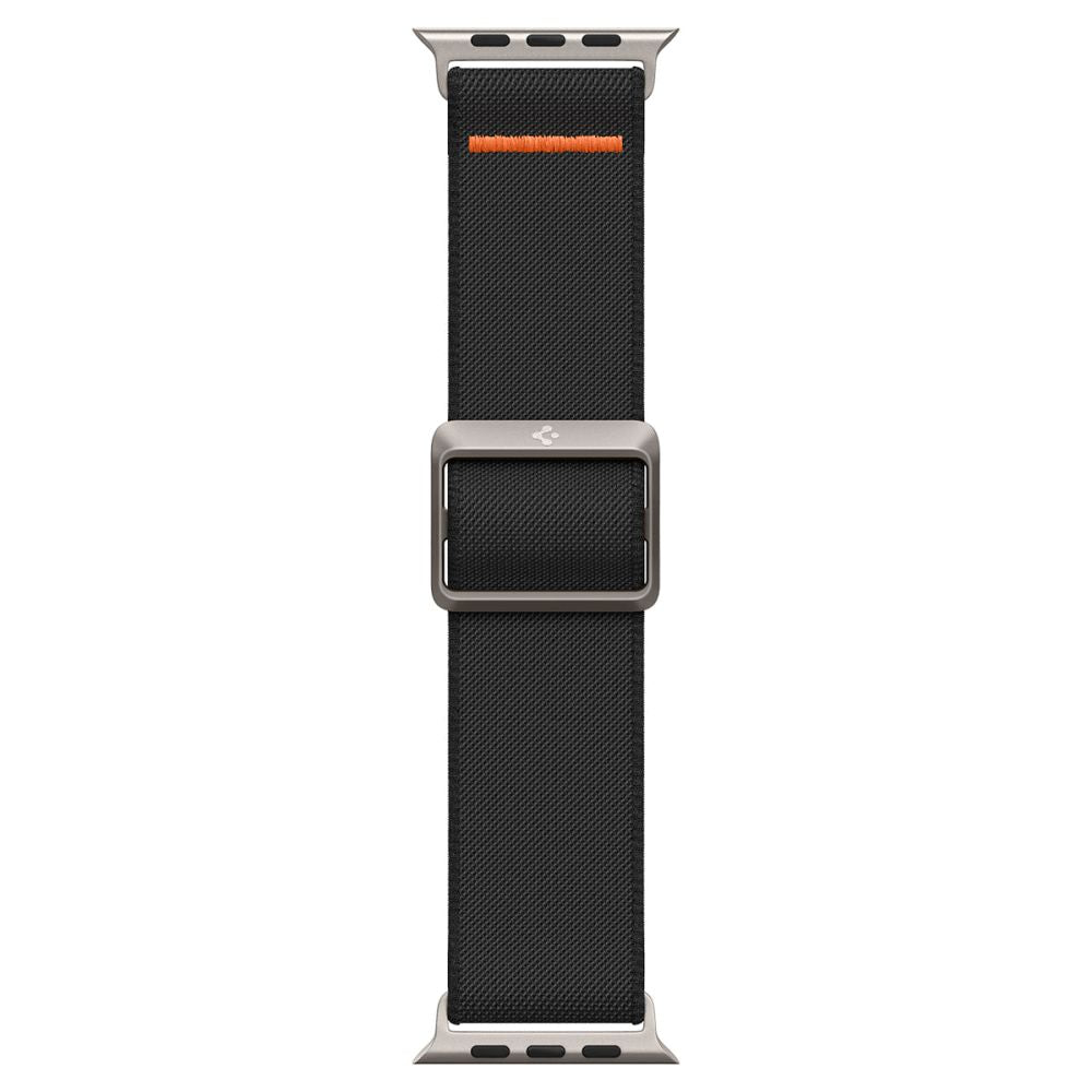 Spigen Fit Lite Ultra band voor Apple Watch 49mm / 46mm / 45mm / 44mm / 42mm Series, Zwart AMP05983
