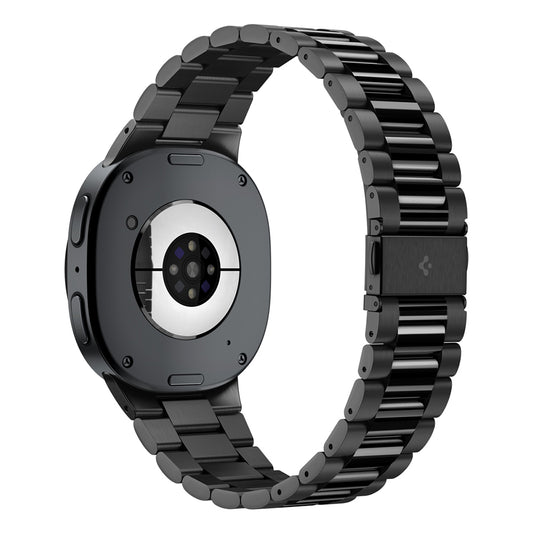 Spigen Modern Fit 316L band voor Samsung Galaxy Watch9 / Watch8 / Watch8 Classic Series, Zwart AMP11608