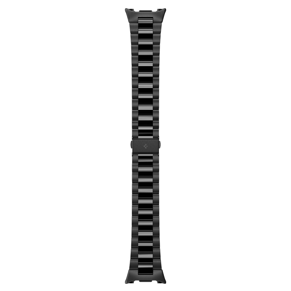 Spigen Modern Fit 316L band voor Samsung Galaxy Watch9 / Watch8 / Watch8 Classic Series, Zwart AMP11608